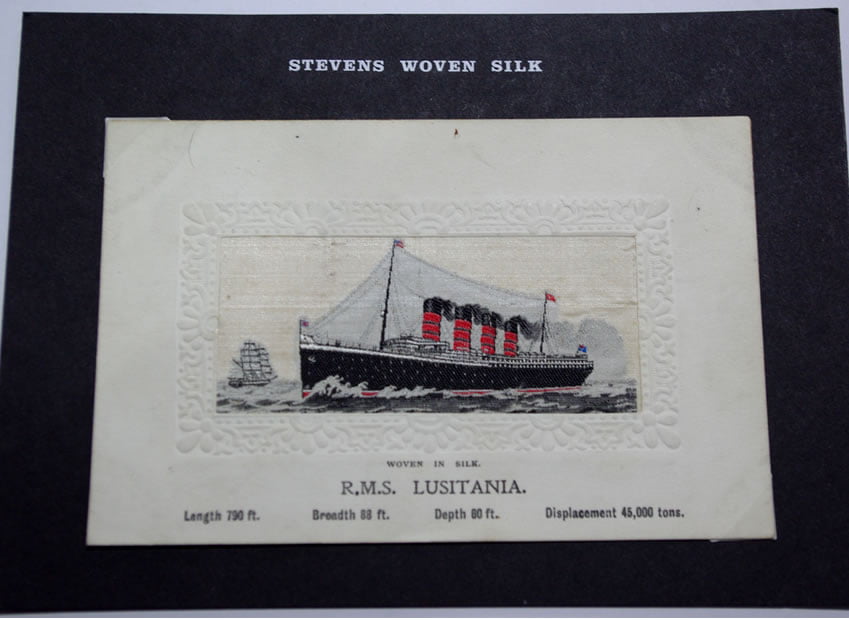 Steven's Postcard RMS Lusitania