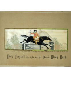 Stevengraph of Dick Turpins Last Ride on His Bonnie Black Bess