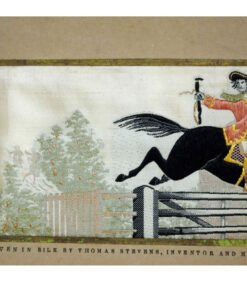 Alternative view of Stevengraph of Dick Turpins Last Ride on His Bonnie Black Bess