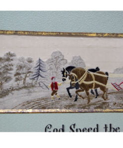 Stevengraph of God Speed the Plough - no Birds - Image 2