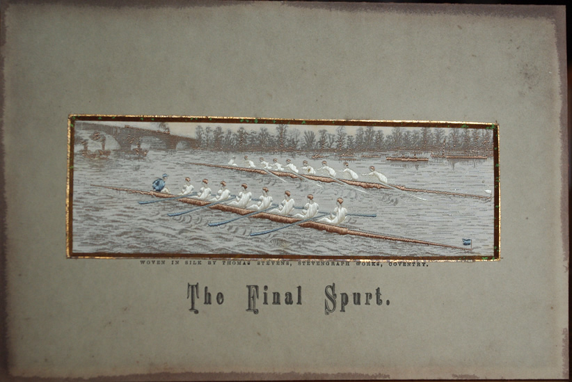 Stevengraph of "The Final Spurt" (STG170)