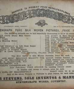 Stevengraph of "The Final Spurt" (STG170) - Image 3