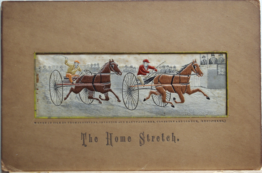 Stevengraph of The Home Stretch