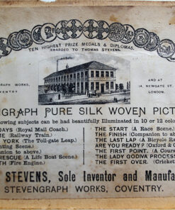 Stevengraph of  The First Over - Image 4