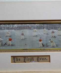 Stevengraph of  The First Over