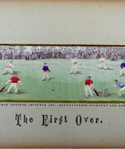 Stevengraph of The First Over