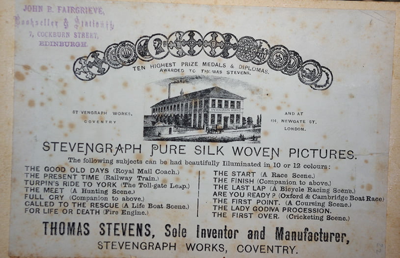 Stevengraph of The Last Lap - Image 4