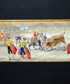 Stevengraph of The Spanish Bullfight