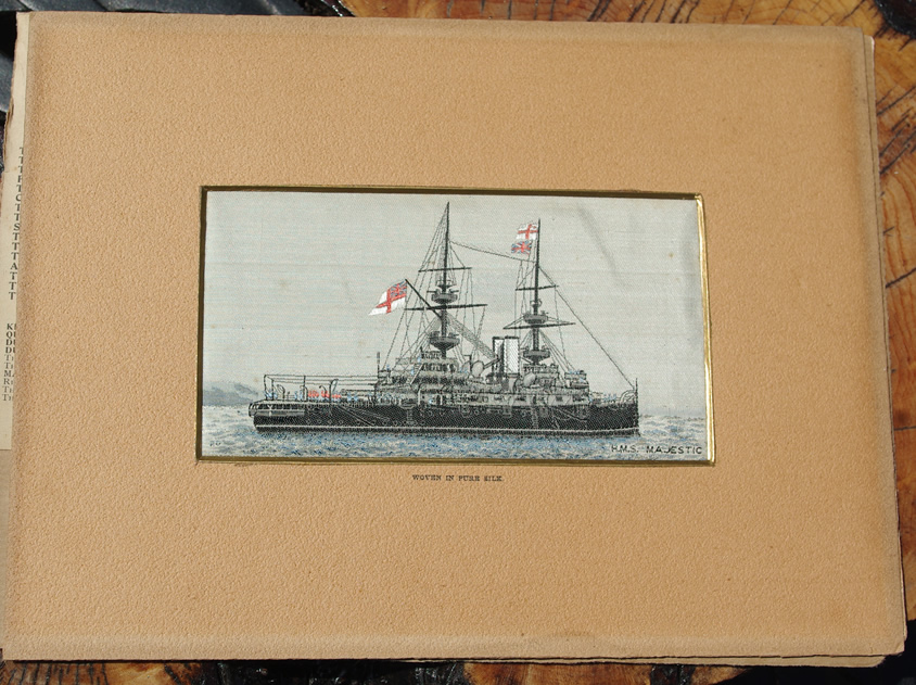 Stevengraph of HMS Majestic