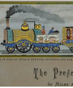 Stevengraph of The Present Time - 60 Miles an Hour - Image 3