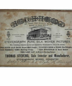 Stevengraph of The Present Time - 60 Miles an Hour - Image 2