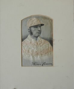 Stevengraph of Tom Cannon - Lord Roseberry Colours