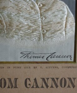 Alternative view of Stevengraph of Tom Cannon - Lord Roseberry Colours