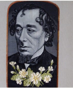 Alternative view of Stevengraph of The Late Earl of Beaconsfield