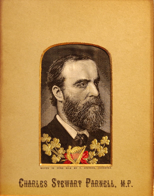 Stevengraph of Charles Stewart Parnell MP