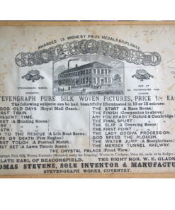 Alternative view of Stevengraph of Robert Burns