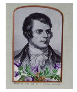 Alternative view of Stevengraph of Robert Burns