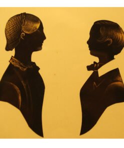 Family Set of five gilted silhouettes - Image 4