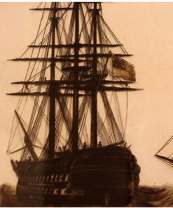 Silhouette of HMS Marlborough - Image 3