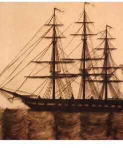Silhouette of HMS Marlborough - Image 4