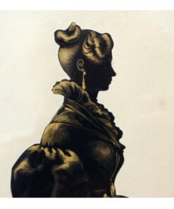 Alternative view of Frith Silhouette Mrs Ann Margaret Wight 1835