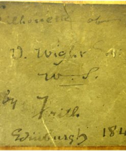 J Frith Silhouette Mr U Wight 1845 - Image 3