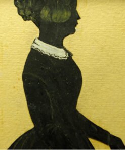Silhouette of Mother and Daughter, Chicken and Goose - Image 3