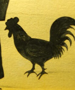 Silhouette of Mother and Daughter, Chicken and Goose - Image 5