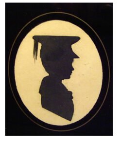 Alternative view of Silhouette of Boy Facing Right