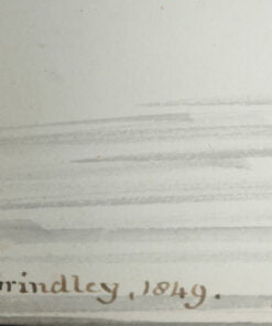 Cut and painted Silhouette by R Grindley, 1849. - Image 4