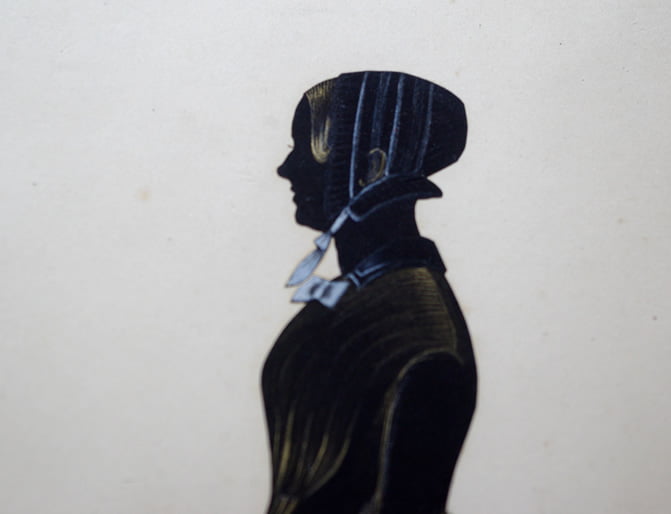 Samuel Metford (1810-96) Full Length Standing Portrait of a Lady. - Image 2