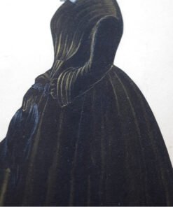 Samuel Metford (1810-96) Full Length Standing Portrait of a Lady. - Image 5