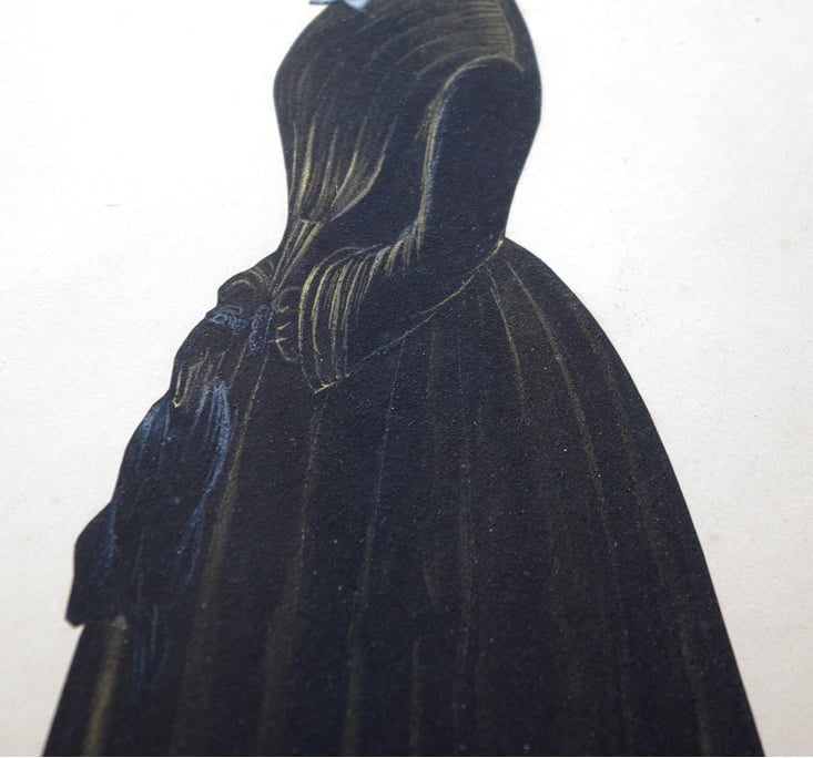 Samuel Metford (1810-96) Full Length Standing Portrait of a Lady. - Image 5