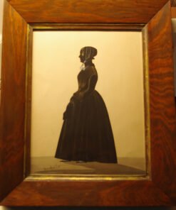 Samuel Metford (1810-96) Full Length Standing Portrait of a Lady.