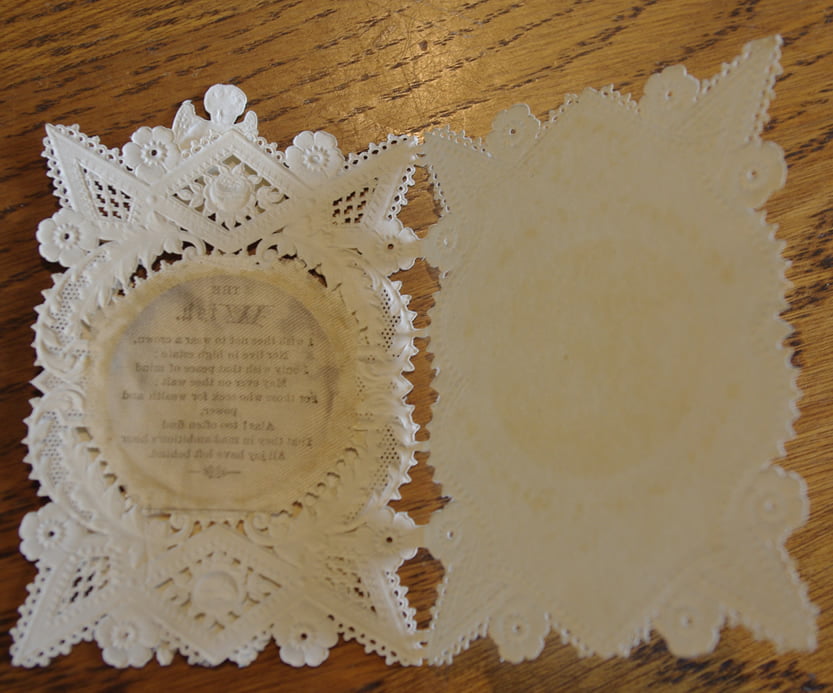 Embossed and Cut Valentine Card - Image 3