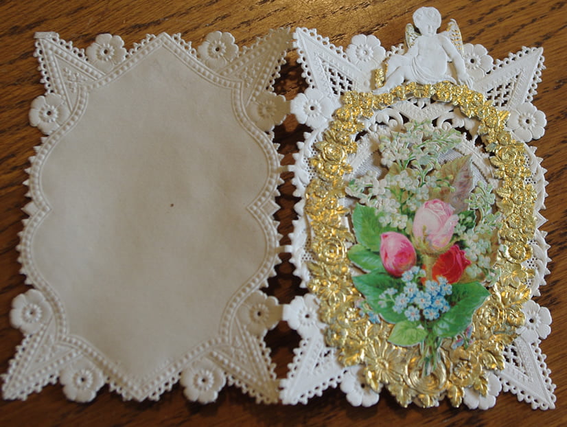 Embossed and Cut Valentine Card - Image 4