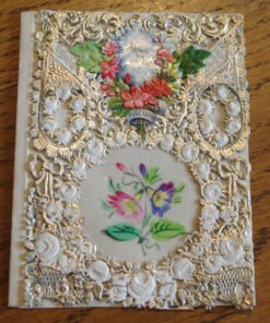 Valentine Card with Satin Panel