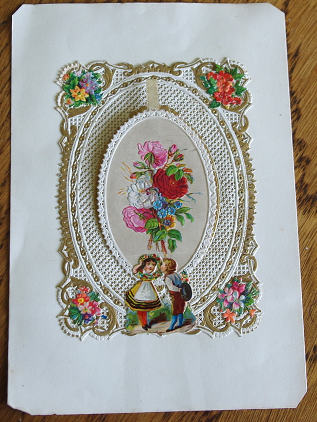 Embossed Valentine Card