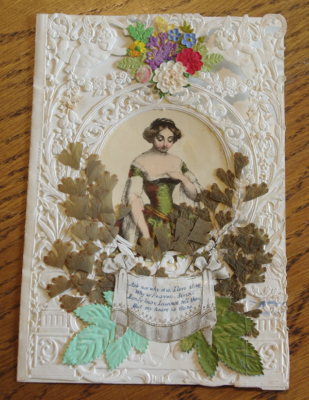 Embossed Valentine Card