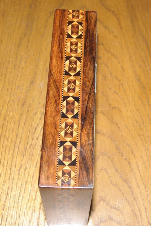 Tunbridgeware Desk/Dressing Table Tidy - Image 3