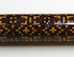 Alternative view of Tunbridgeware Cylindrical Ruler