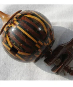Alternative view of Tunbridgeware Spinning Top