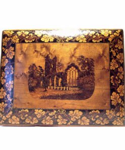 Tunbridgeware Muckcross Abbey Workbox