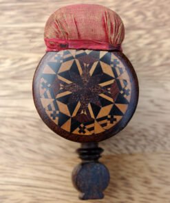 Alternative view of Tunbridgeware Sewing Clamp Pin Cushion