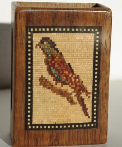 Tunbridgeware Bird Matches Box - Image 3