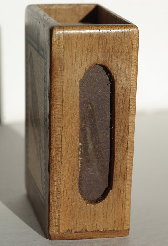 Tunbridgeware Bird Matches Box - Image 4