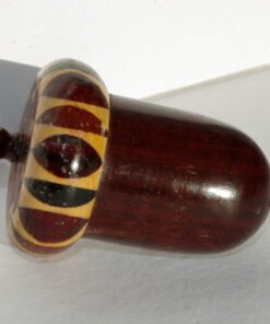 Tunbridgeware Stickware & Rosewood Thimble Holder