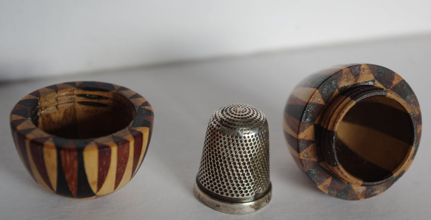 Tunbridgeware Thimble Holder - Image 3