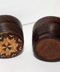 Tunbridgeware Barrel Vesta - Image 3