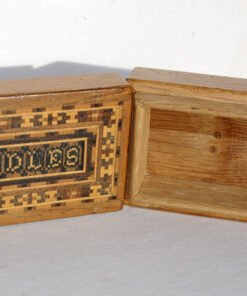 Alternative view of Tunbridgeware Needles Box